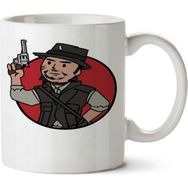 Art Hediye John Marston İki Tarafı Baskılı Kupa Bardak