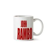 Art Hediye John Rambo İki Tarafı Baskılı Kupa Bardak