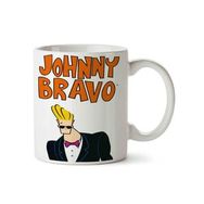 Art Hediye Johnny Bravo 01 İki Tarafı Baskılı Kupa Bardak