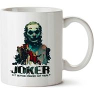 Art Hediye Joker 5 İki Tarafı Baskılı Beyaz Kupa