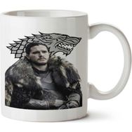 Art Hediye Jon Snow İki Tarafı Baskılı Kupa Bardak