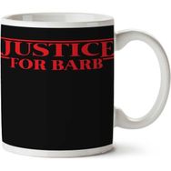 Art Hediye Justice For Barb Adalet Netflix iki Tarafı Baskılı Kupa Bardak