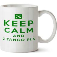 Art Hediye Keep Calm And 2 Tango Pls İki Tarafı Baskılı Kupa Bardak