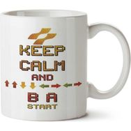 Art Hediye Keep Calm Konami İki Tarafı Baskılı Beyaz Kupa