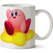 Art Hediye Kirby İki Tarafı Baskılı Beyaz Kupa
