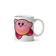 Art Hediye Kirby Transparent İki Tarafı Baskılı Beyaz Kupa