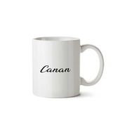 Art Hediye Kişiye Özel Canan İki Tarafı Baskılı Kupa Bardak