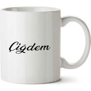 Art Hediye Kişiye Özel Çiğdem İki Tarafı Baskılı Kupa Bardak