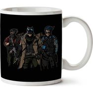 Art Hediye Knightmare Warriors Batman İki Tarafı Baskılı Kupa Bardak