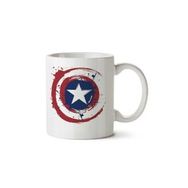 Art Hediye Kp Captan America İki Tarafı Baskılı Kupa Bardak