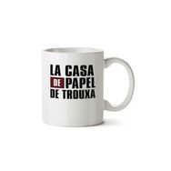 Art Hediye La Casa De Papel De Trouxa İki Tarafı Baskılı Kupa Bardak