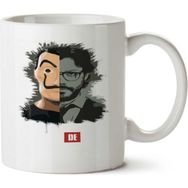 Art Hediye La Casa De Papel Professor 2 İki Tarafı Baskılı Kupa Bardak