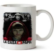 Art Hediye La Casa De Papel Tokyo İki Tarafı Baskılı Kupa Bardak