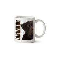 Art Hediye Labrador Köpek İki Tarafı Baskılı Kupa Bardak