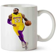 Art Hediye Lebron James Lakers Iki Tarafı Baskılı Kupa Bardak
