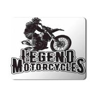 Art Hediye Legend Motorcycles Baskılı 23x19 cm Mouse Pad