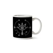 Art Hediye Legend Of Zelda Breath Of The Wild Sheikah Eye White01 İki Tarafı Baskılı Kupa Bardak