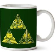 Art Hediye Legend Of Zelda Triforce 01 İki Tarafı Baskılı Kupa Bardak