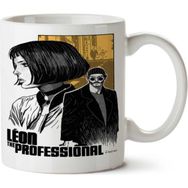 Art Hediye Leon The Professional 2 İki Tarafı Baskılı Kupa Bardak