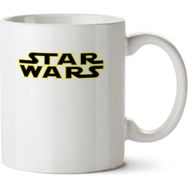 Art Hediye Logotipo Star Wars İki Tarafı Baskılı Kupa Bardak