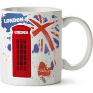 Art Hediye London Street Telephone Booths Kupa Bardak
