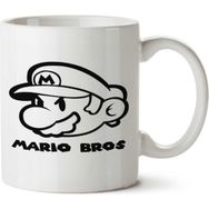 Art Hediye Mario Bros 1 İki Tarafı Baskılı Kupa Bardak