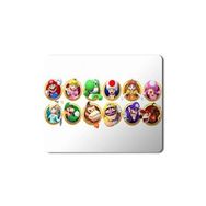 Art Hediye Mario Party Star Rush Karakterler Baskılı 23x19 cm Mouse Pad