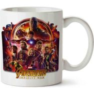 Art Hediye Marvel Avengers İnfinity Wars iki Tarafı Baskılı Kupa Bardak