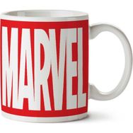 Art Hediye Marvel Logo İki Tarafı Baskılı Kupa Bardak