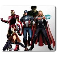 Art Hediye Marvel Süper Kahramanlar Iron Man Captain America Baskılı 23x19 cm Mouse Pad