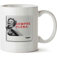 Art Hediye Marylin Plena İki Tarafı Baskılı Kupa Bardak