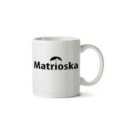 Art Hediye Matrioska Matruşka İki Tarafı Baskılı Kupa Bardak