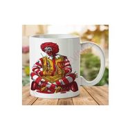 Art Hediye Mc Donalds Kuru Kafa İki Tarafı Baskılı Kupa Bardak