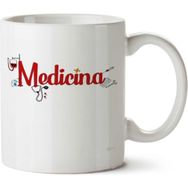 Art Hediye Medicina İki Tarafı Baskılı Kupa Bardak