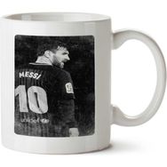 Art Hediye Messi 10 Unicef İki Tarafı Baskılı Kupa Bardak
