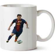 Art Hediye Messi Katar İki Tarafı Baskılı Kupa Bardak