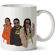 Art Hediye Migos 2 İki Tarafı Baskılı Kupa Bardak