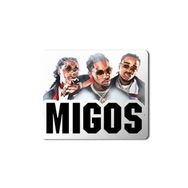 Art Hediye Migos Baskılı 23x19 cm Mouse Pad