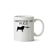 Art Hediye Mother Of Pugs İki Tarafı Baskılı Kupa Bardak