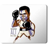 Art Hediye Muhammed Ali 6 Baskılı 23x19 cm Mouse Pad