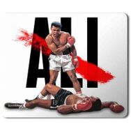 Art Hediye Muhammed Ali Boks Baskılı 23x19 cm Mouse Pad