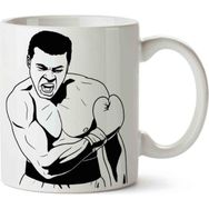 Art Hediye Muhammed Ali Karikatür Kupa Bardak