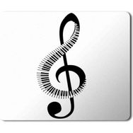 Art Hediye Müzik Nota 3 Baskılı 23x19 cm Mouse Pad