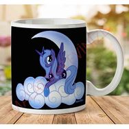 Art Hediye My-Little-Pony-Transparentjpeg Iki Tarafı Baskılı Kupa Bardak