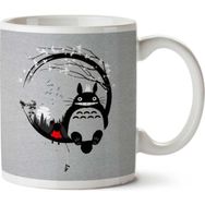 Art Hediye My Neighbor Totoro Circle Forest Landscape Iki Tarafı Baskılı Kupa Bardak