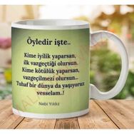 Art Hediye Nebi Yıldız Öyledir İşte İki Tarafı Baskılı Kupa
