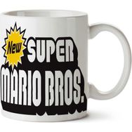 Art Hediye New Super Mario Bros İki Tarafı Baskılı Kupa Bardak