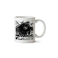Art Hediye Newdog K9 Köpeği İki Tarafı Baskılı Kupa Bardak