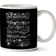 Art Hediye Nightmare Before Christmas Jumper Montage İki Tarafı Baskılı Kupa