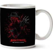 Art Hediye Nightmare Freddy Krueger İki Tarafı Baskılı Kupa